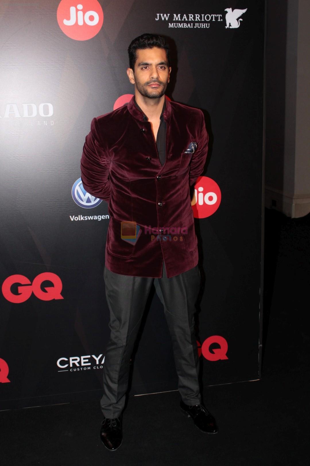 Angad Bedi at Star Studded Red Carpet For GQ Best Dressed 2017 on 4th June 2017