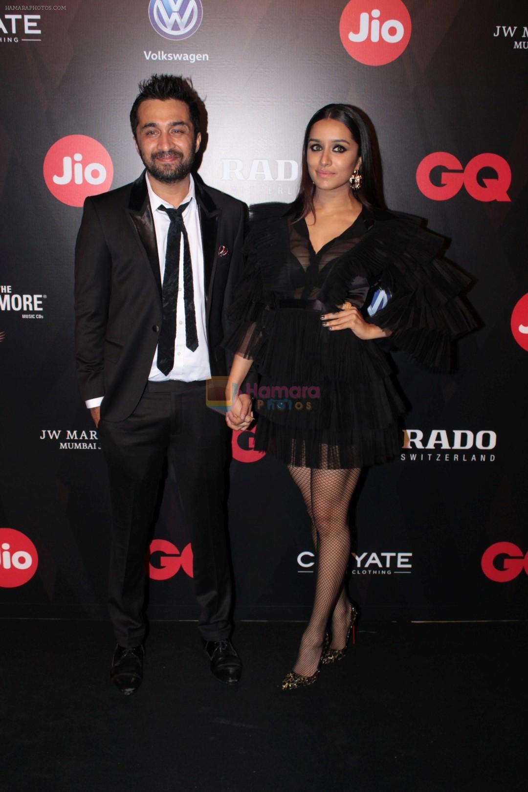 Siddhanth Kapoor, Shraddha Kapoor at Star Studded Red Carpet For GQ Best Dressed 2017 on 4th June 2017