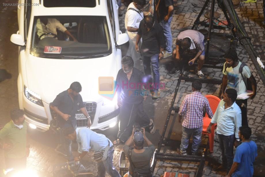 Rajinikanth Spotted At Shoot Prathiksha Nagar on 6th June 2017
