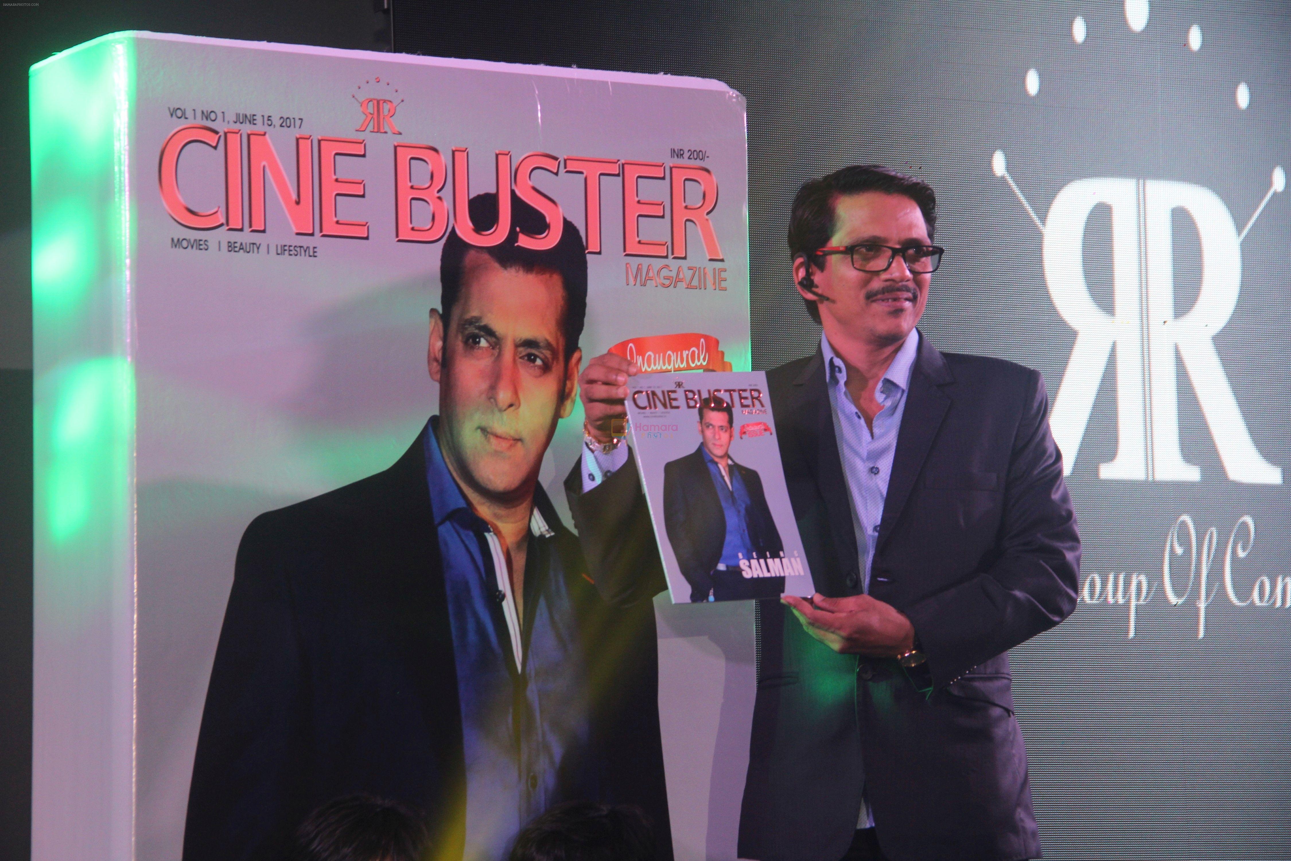 Ronnie Rodrigues at the Star Studded Grandiose Launch of Cinebuster Magazine On 10th June 2017