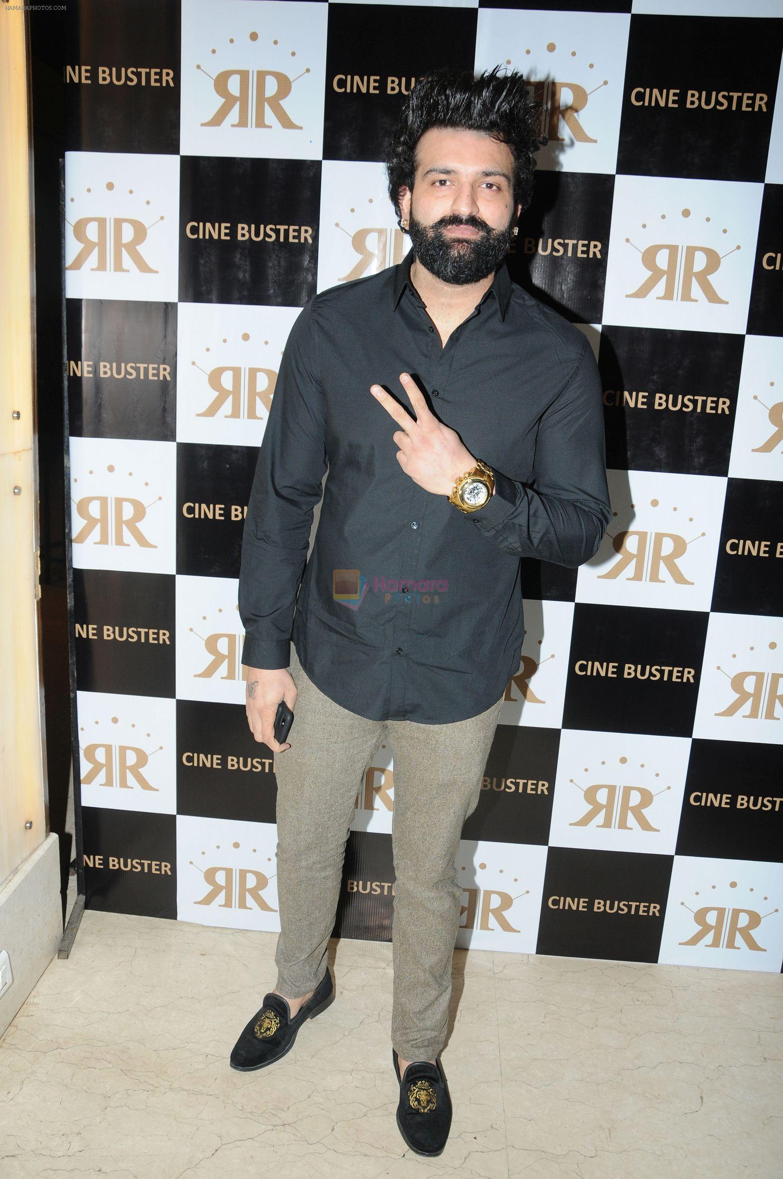 Navraj Hans at the Star Studded Grandiose Launch of Cinebuster Magazine On 10th June 2017
