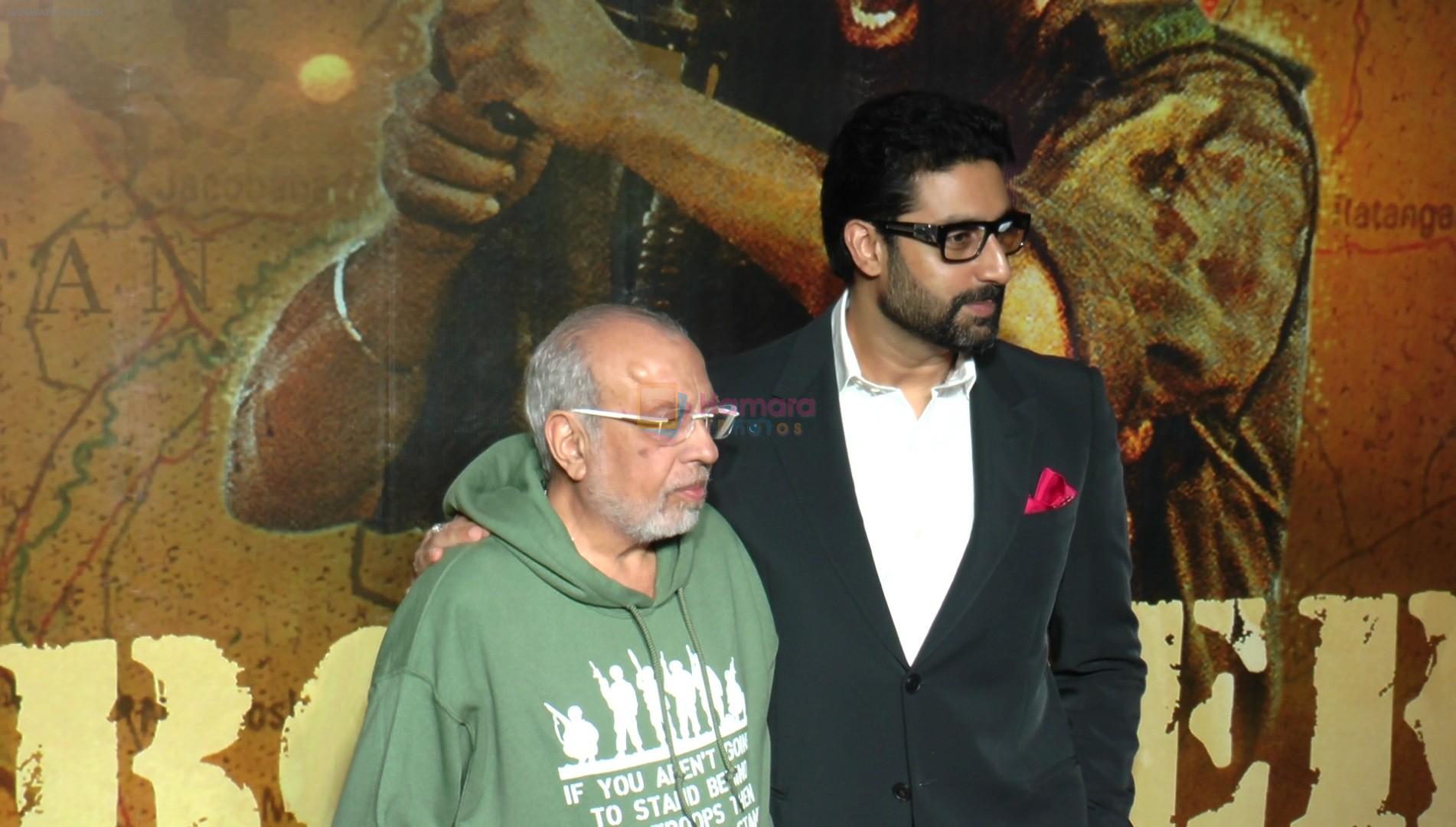 Abhishek Bachchan at the Celebration of 20 years of Border on 11th June 2017