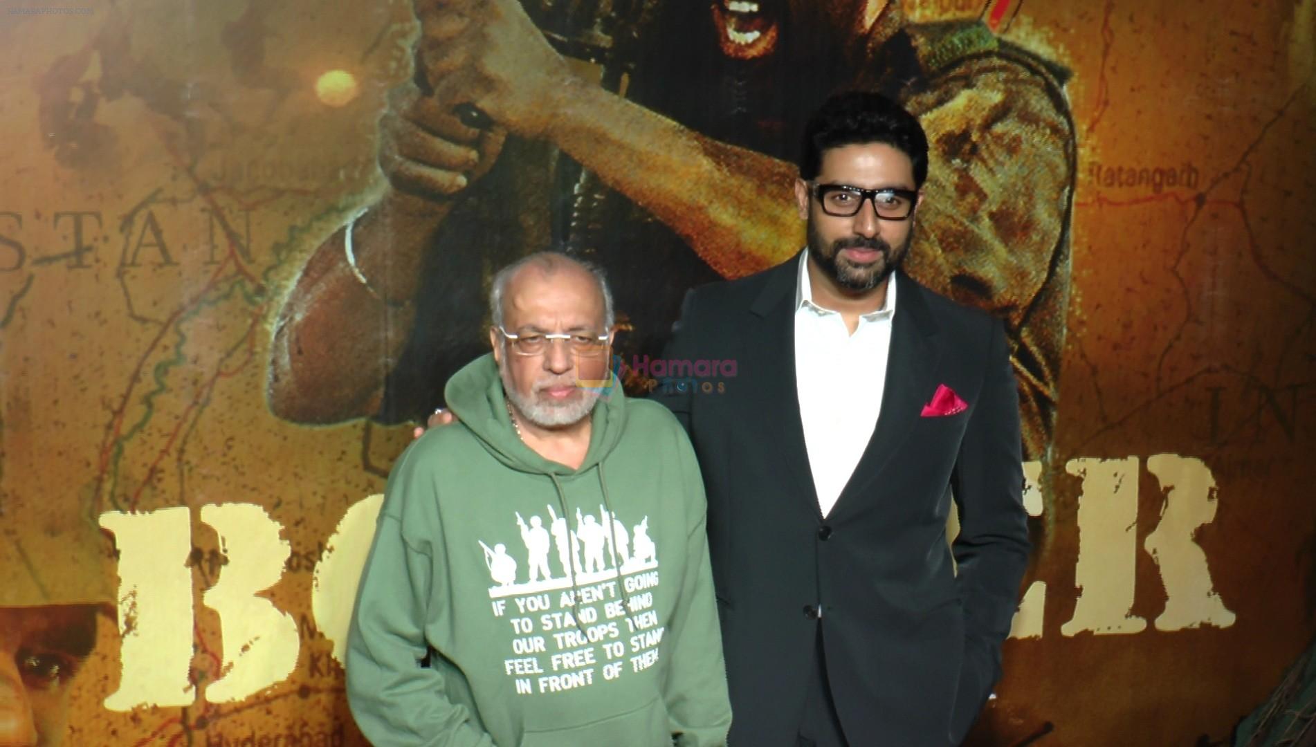 Abhishek Bachchan at the Celebration of 20 years of Border on 11th June 2017