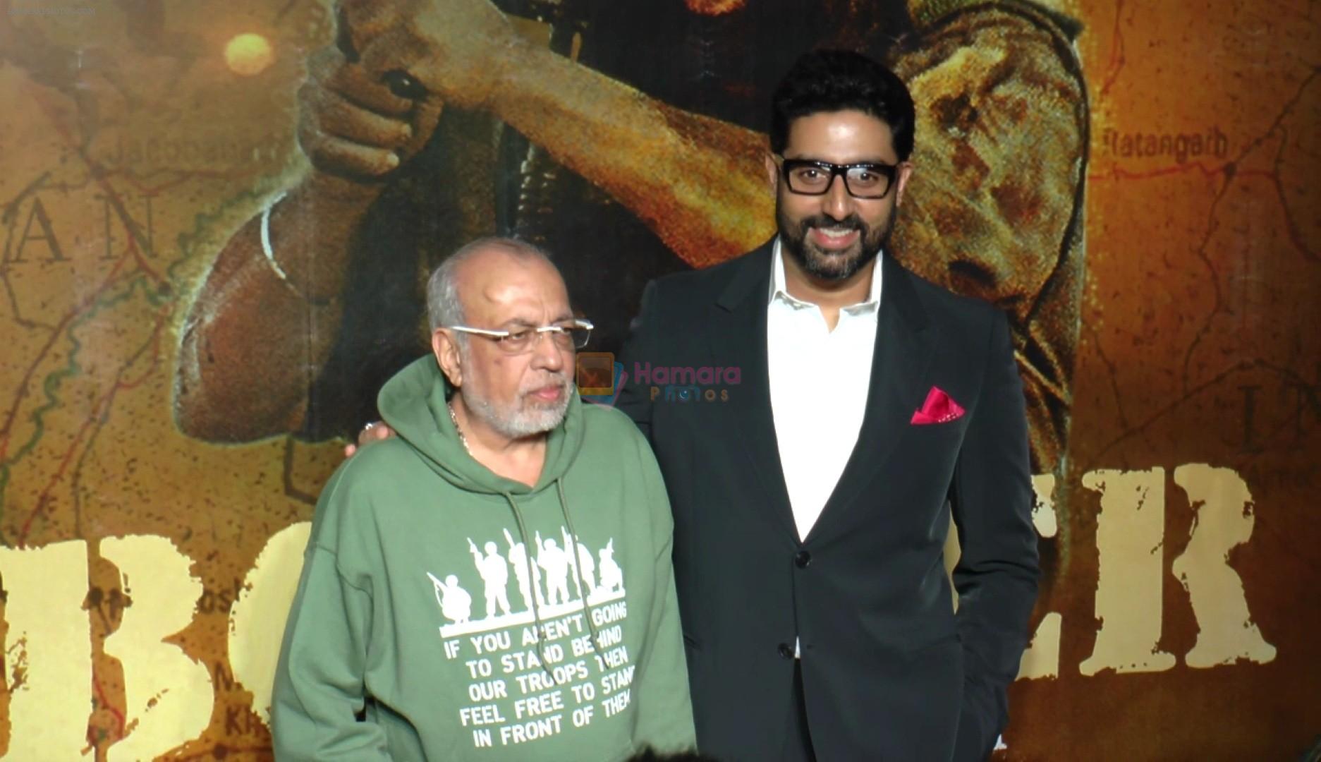 Abhishek Bachchan at the Celebration of 20 years of Border on 11th June 2017