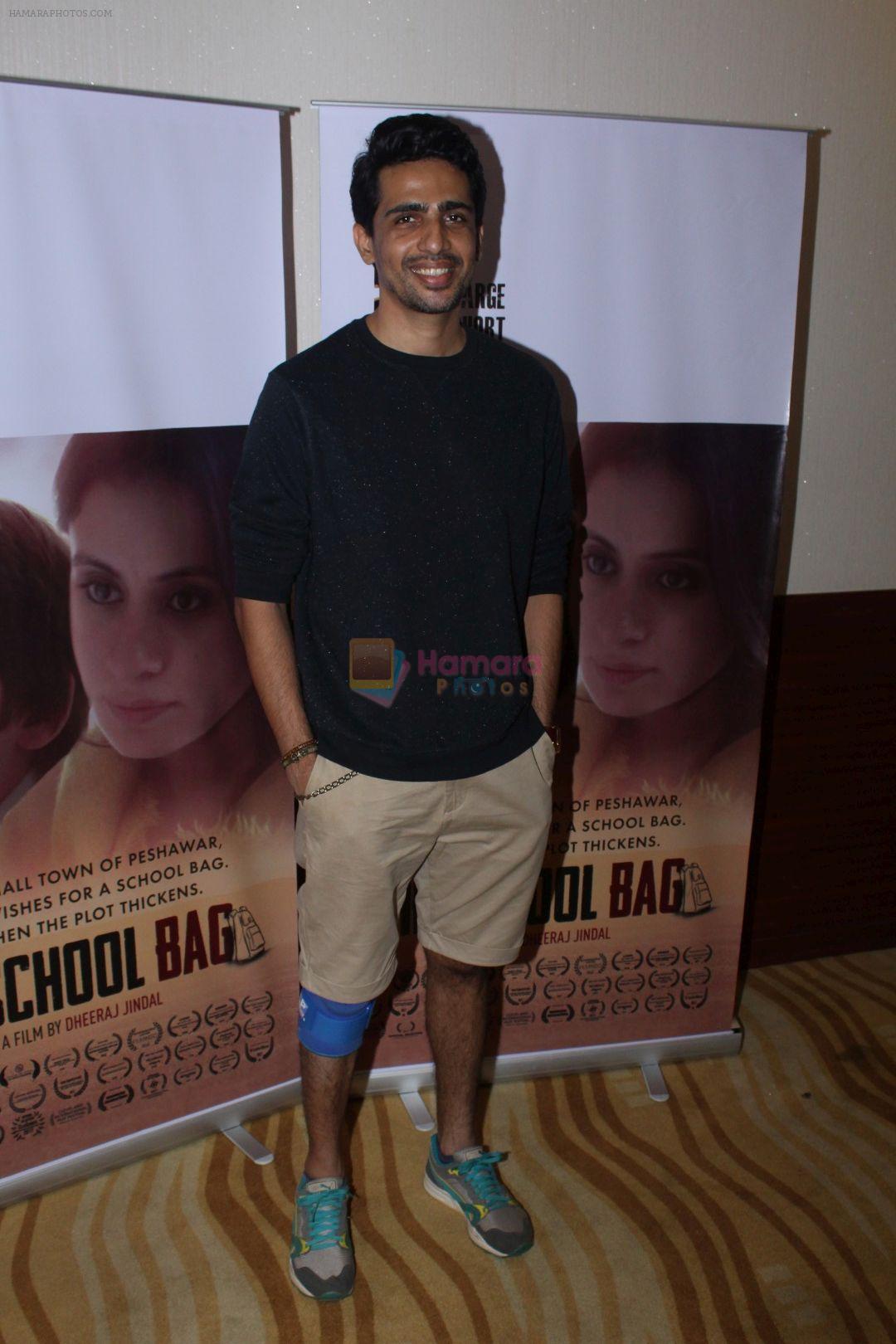 Gulshan Devaiya At Screening Of Short Film The School Bag on 13th June 2017