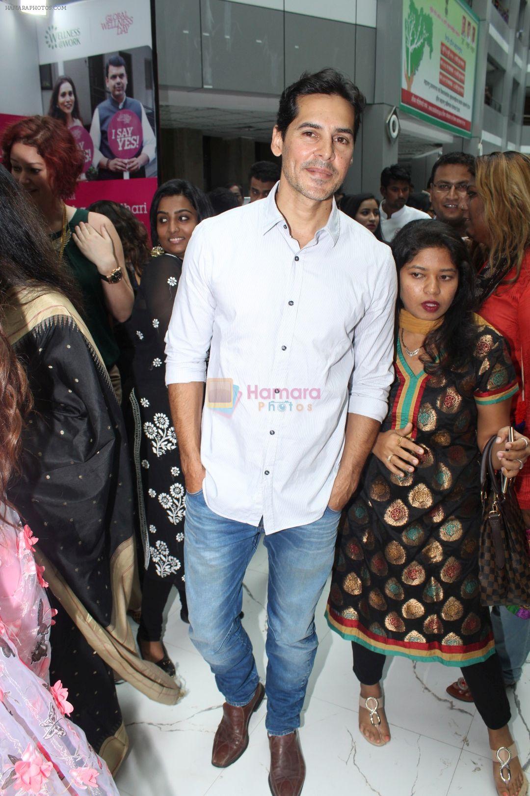 Dino Morea during Global Wellness Week celebrations with farmer's children, in Mumbai, India on June 13, 2017