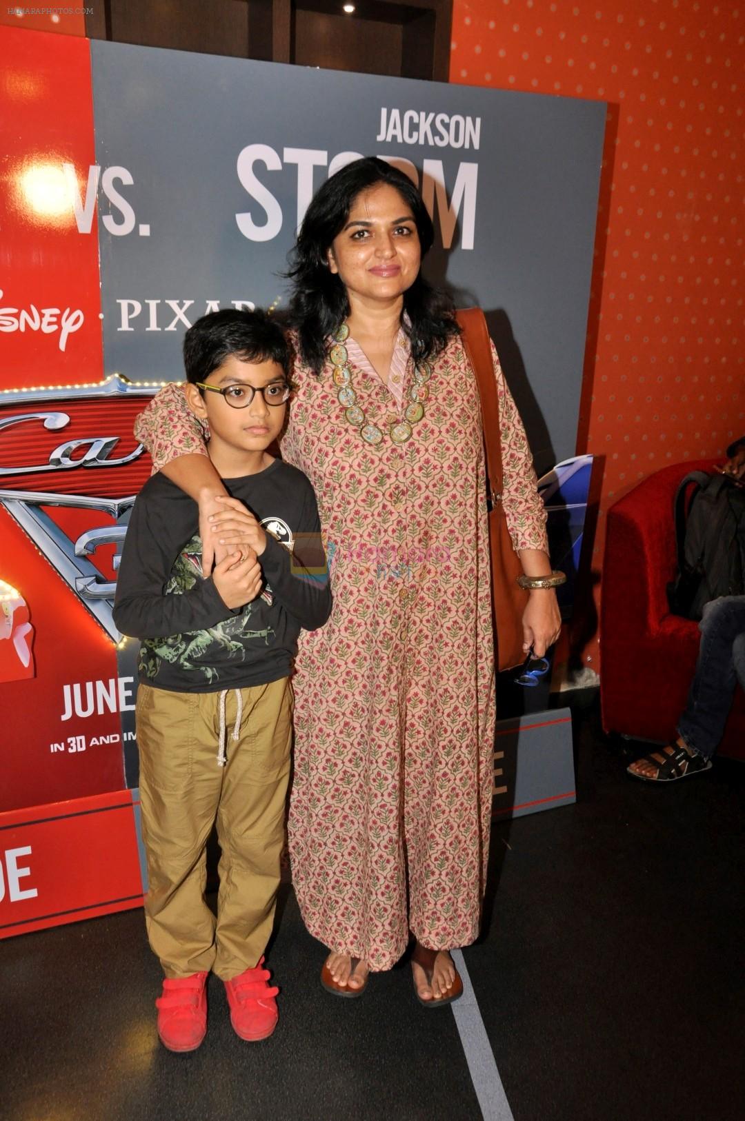 Indira Krishnan at the Special Screening of Animated film CARS 3 on 15th June 2017