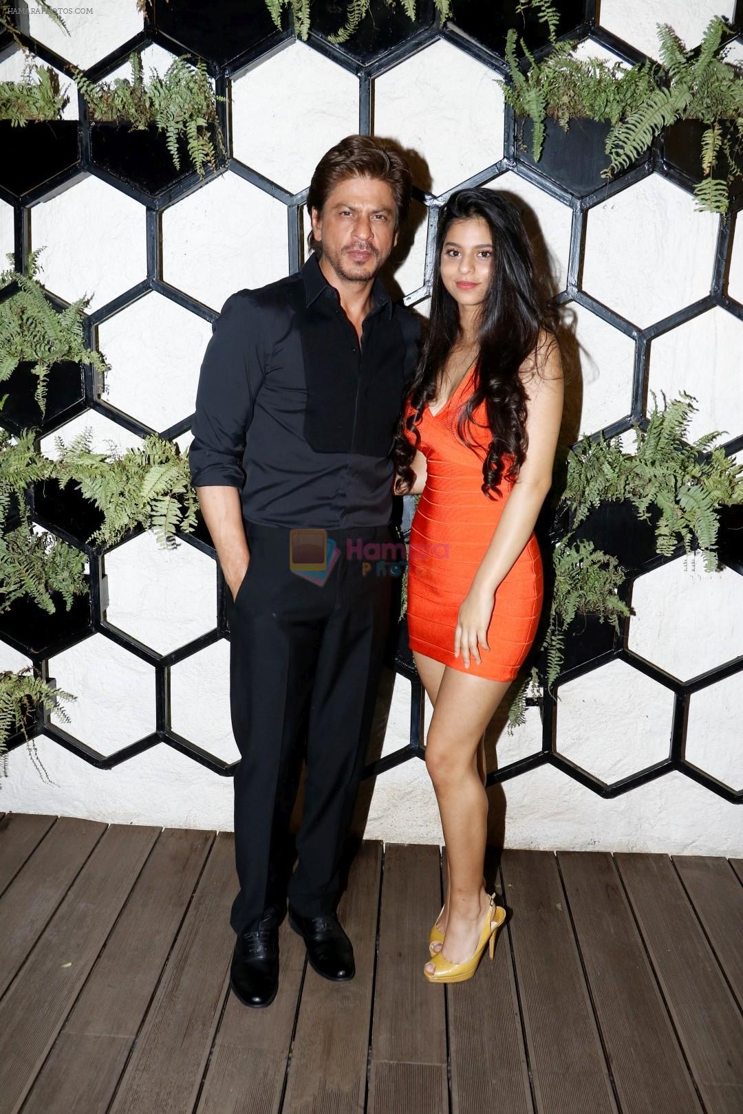 SRK and Suhana at the Grand Opening Party Of Arth Restaurant on 18th June 2017