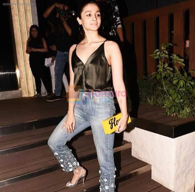 Alia Bhatt at the Grand Opening Party Of Arth Restaurant on 18th June 2017