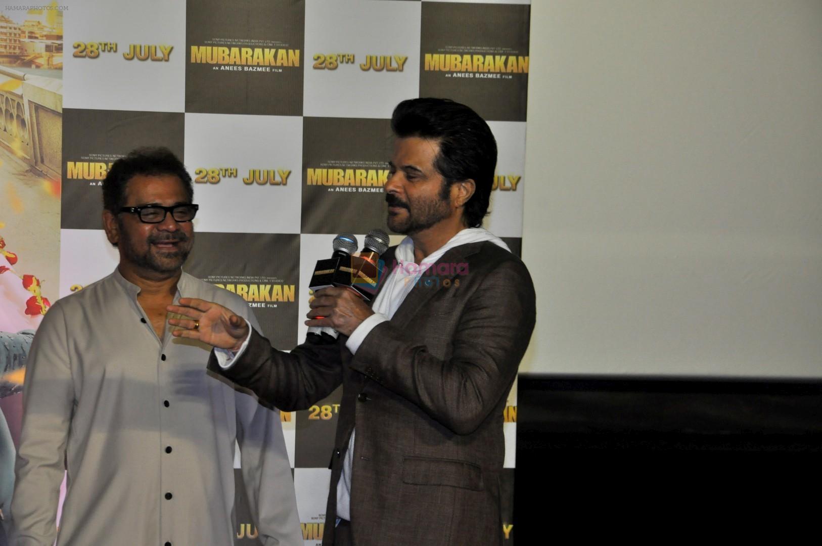 Anil Kapoor at Trailer Launch Of Film Mubarakan on 20th June 2017