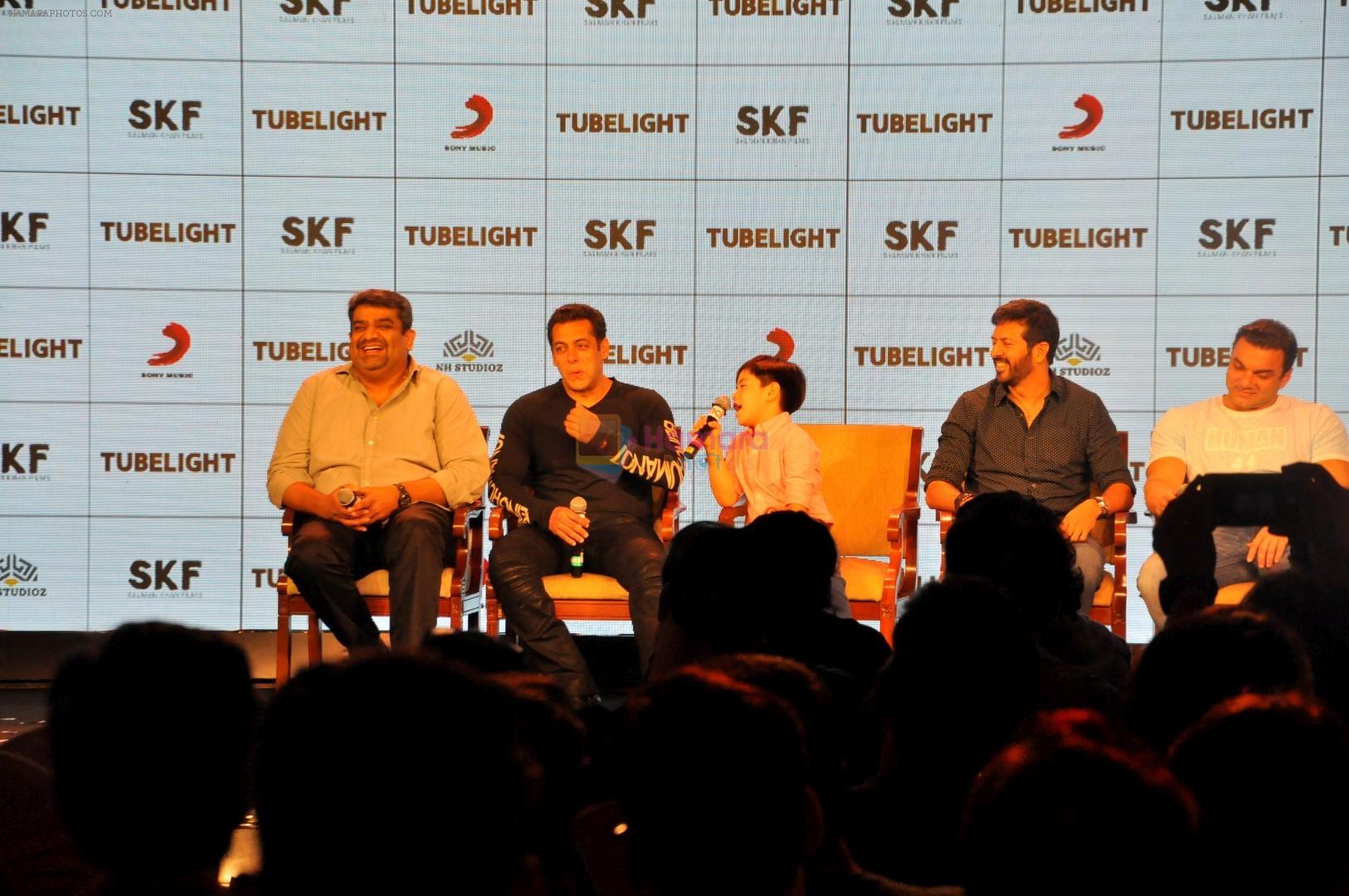 Salman Khan, Sohail Khan, Kabir Khan At Promotional Event Of Tubelight on 19th June 2017