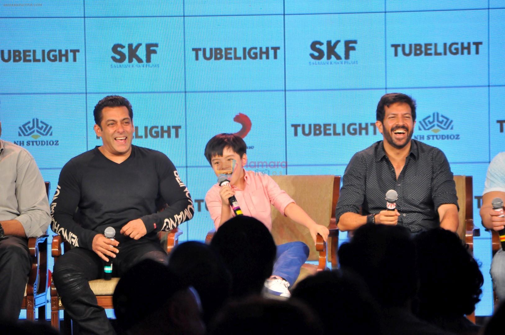 Salman Khan, Kabir Khan At Promotional Event Of Tubelight on 19th June 2017