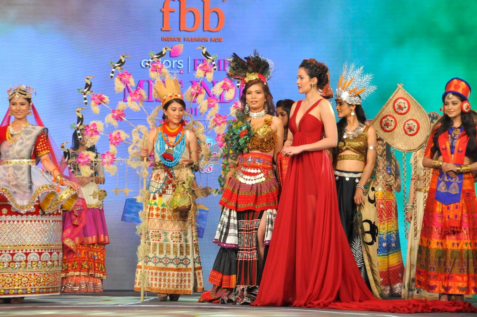 Waluscha de Sousa during the sub contest ceremony of fbb femina Miss India 2017 in Mumbai on 20th June 2017