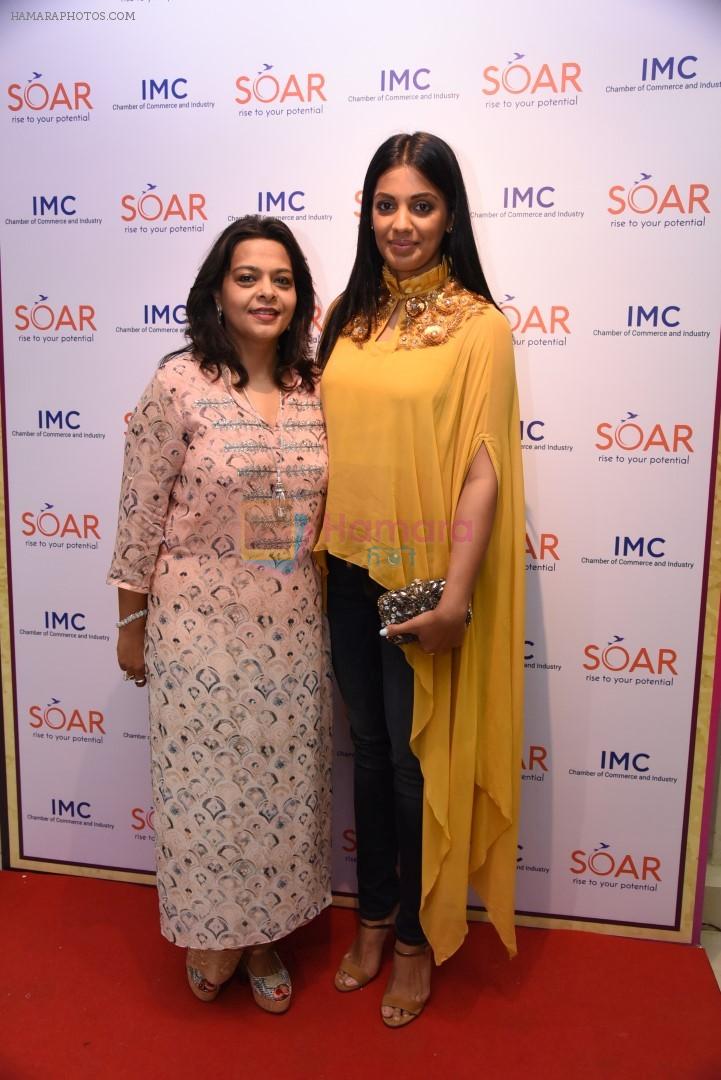 Kaushika Hemdev and Mugdha Ghodse at IMC Ladies Wing's 50th Anniversary Celebrations