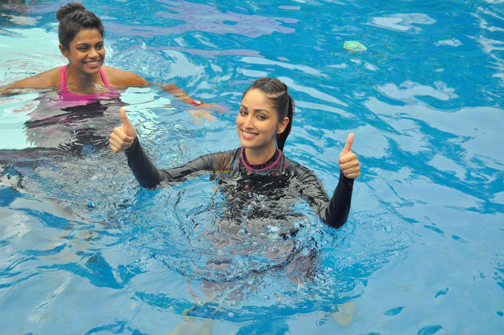 Speedo Host Verticale Underwater Fitness Training Programme With Yami Gautam