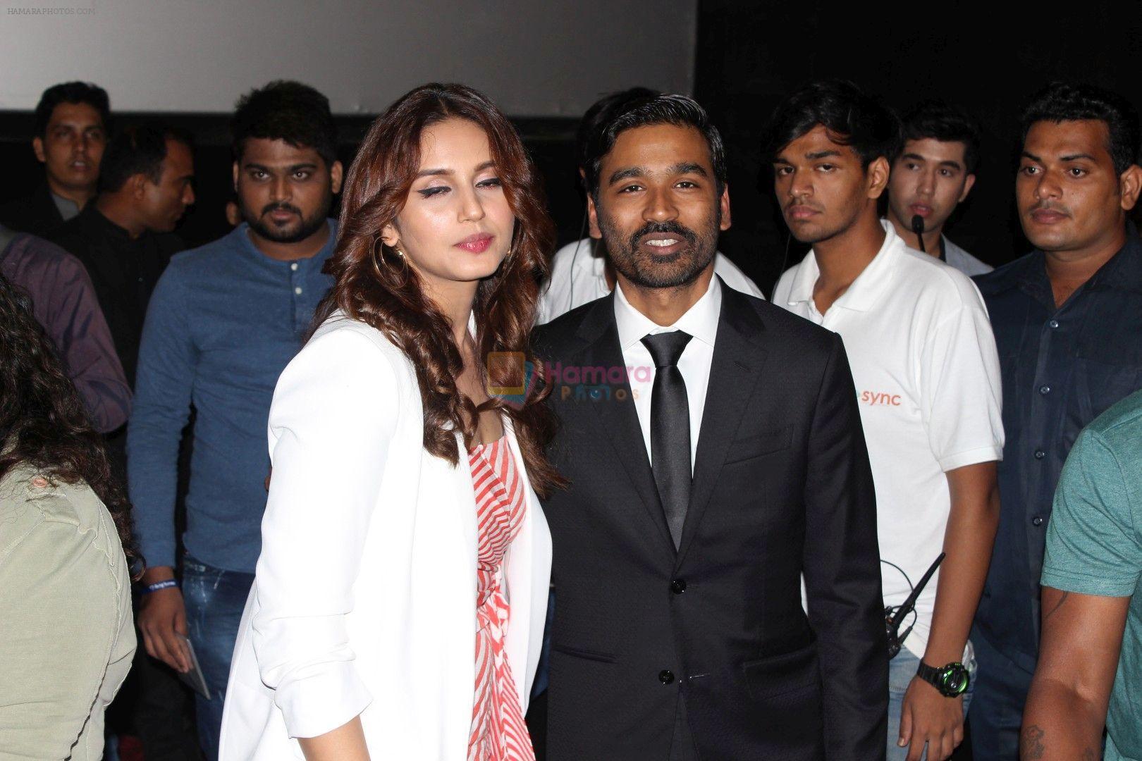 Huma Qureshi, Dhanush at the trailer & music launch of VIP 2 on 25th June 2017