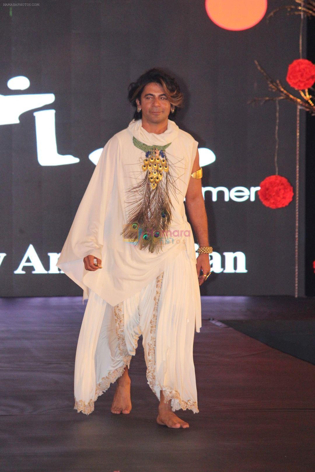 Sunil Grover during Be with Beti Chairity Fashion Show on 25th June 2017