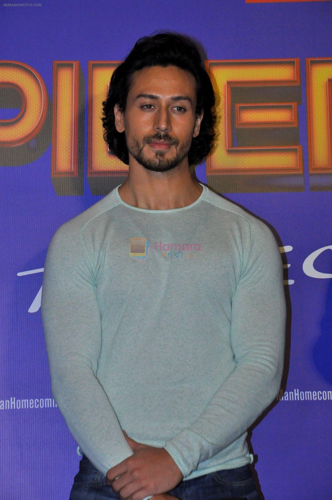 Tiger Shroff at press conference for Spider-Man Homecoming on 27th June 2017