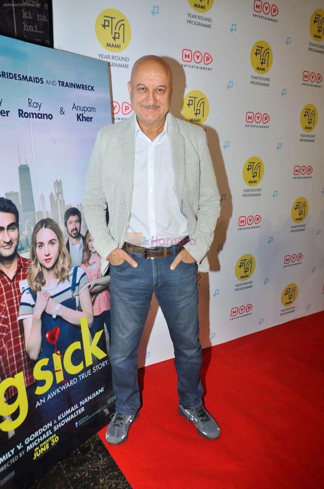 Anupam Kher at Screening Of Film The Big Sick on 28th June 2017