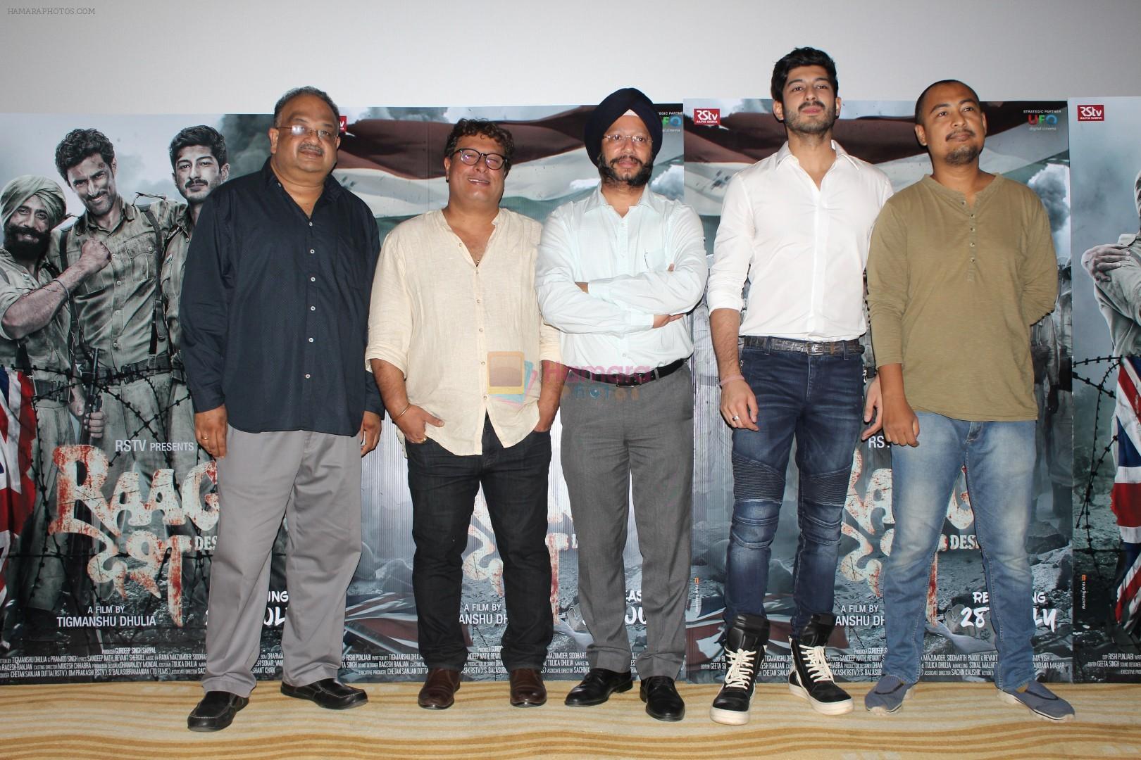 Tigmanshu Dhulia, Gurdeep Singh Sappal at the Trailer Launch Of Film Raag Desh on 29th June 2017