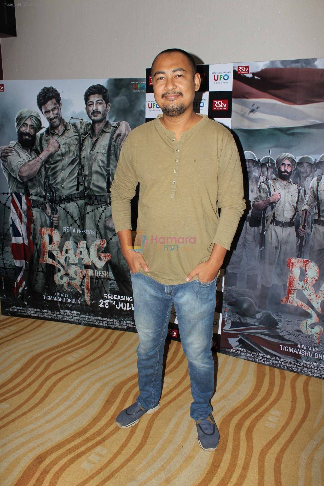 Kenny Basumatary at the Trailer Launch Of Film Raag Desh on 29th June 2017