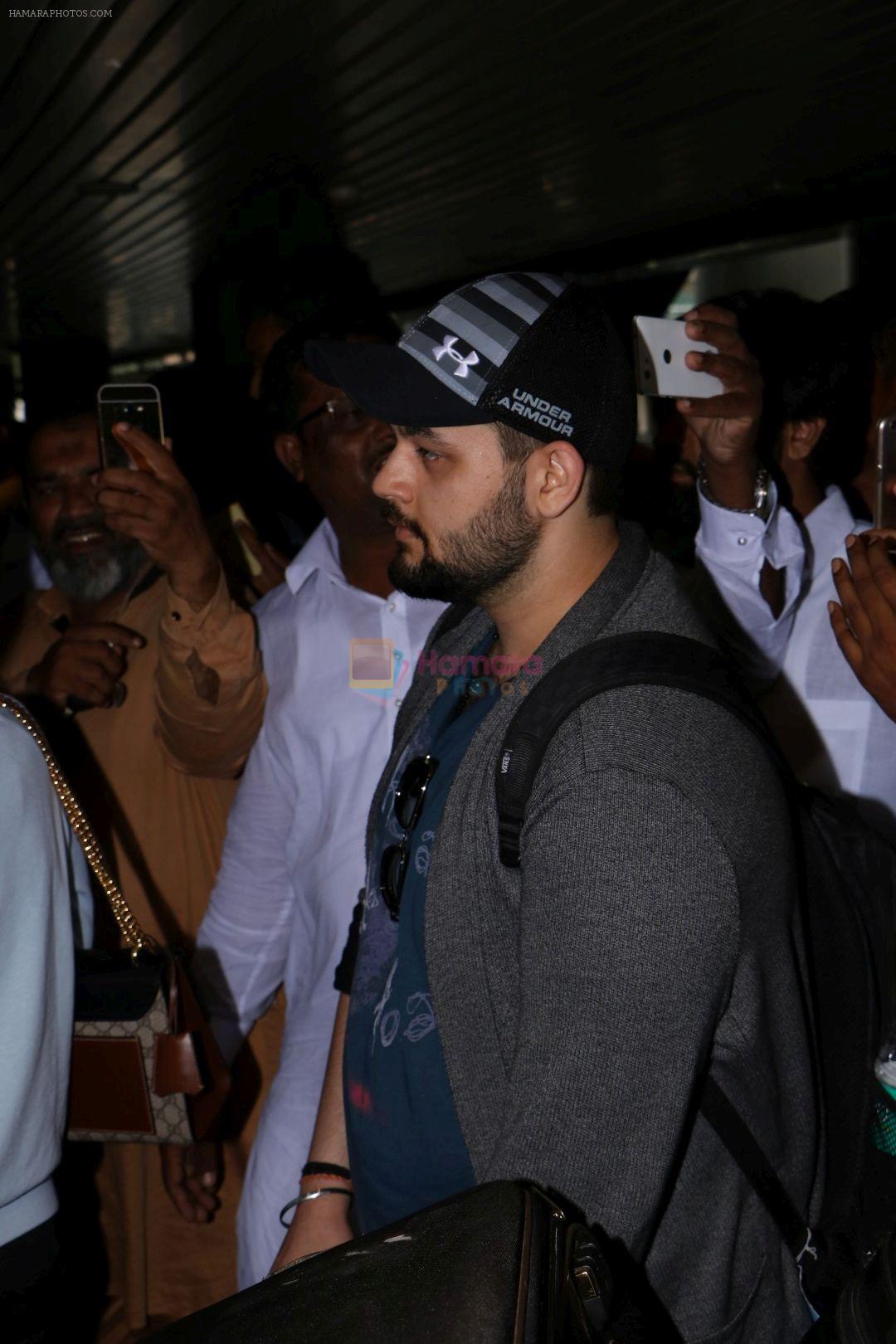 Naman Mukesh Spotted At Airport on 1st July 2017