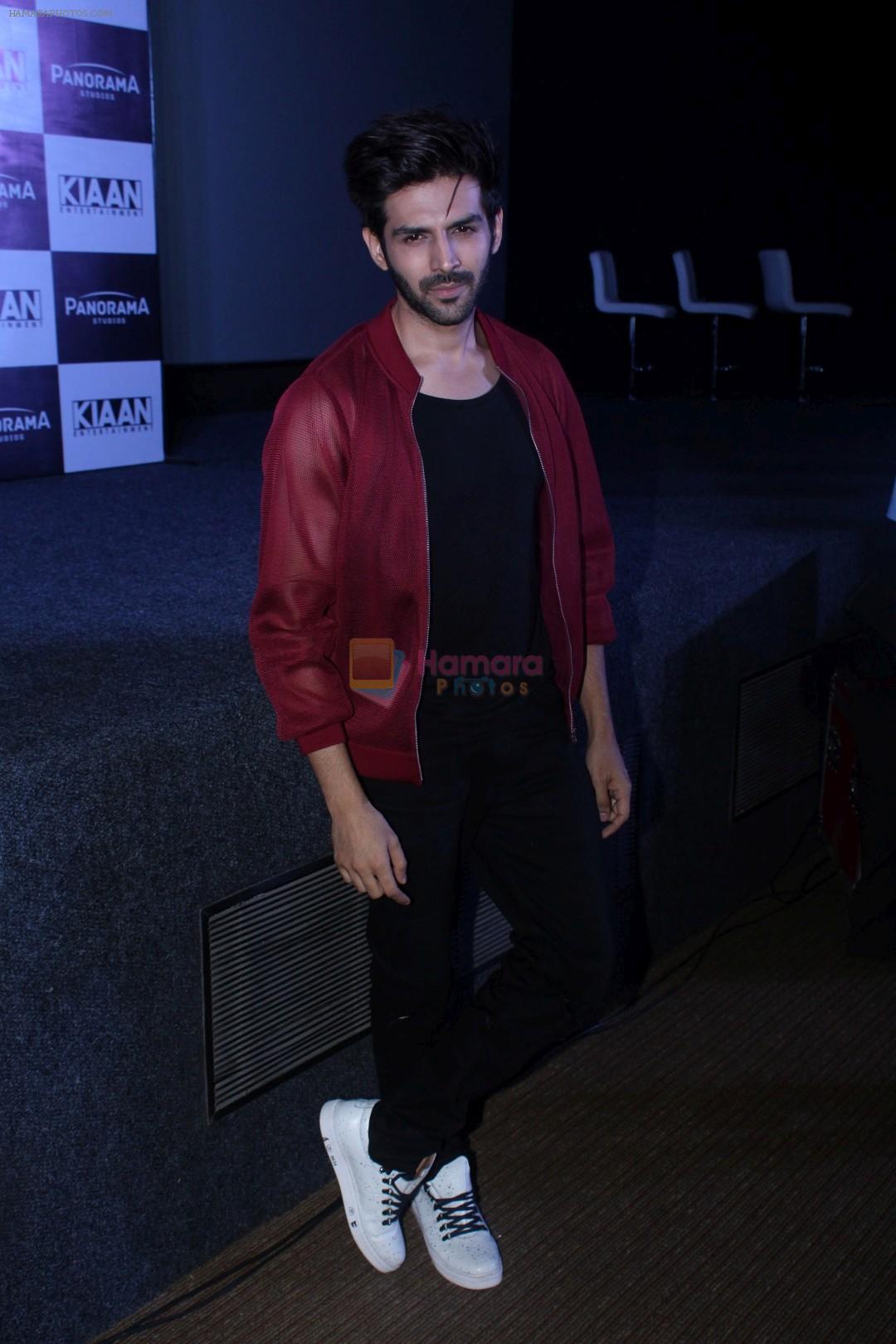 Kartik Aaryan at the Press Conference of film Guest Iin London on 3rd July 2017