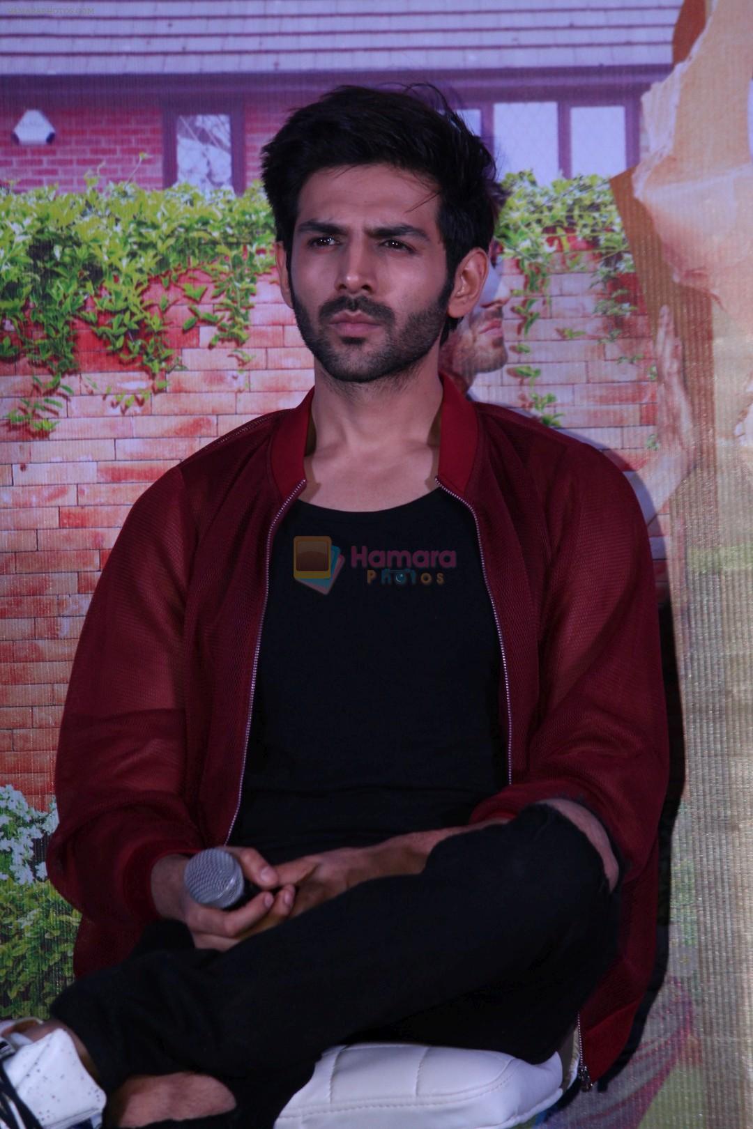 Kartik Aaryan at the Press Conference of film Guest Iin London on 3rd July 2017