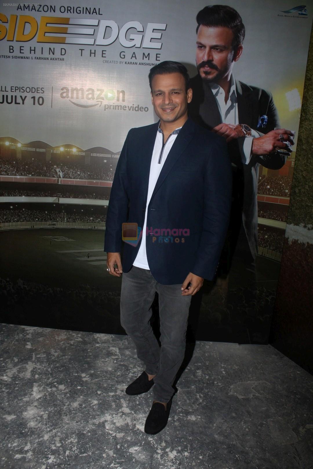 Vivek Oberoi at the promotion of Inside Edge on 4th July 2017