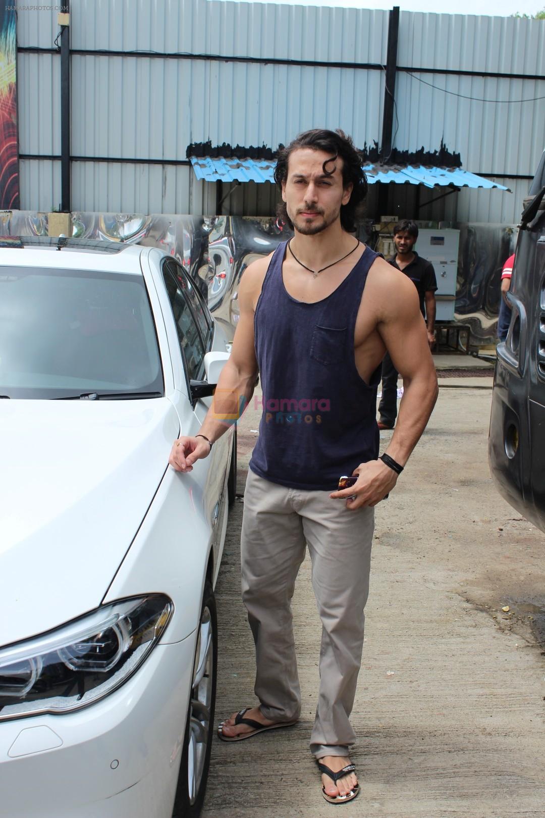 Tiger Shroff Spotted At Technical Rehearsals For Main Hoon Michael Concert on 6th July 2017