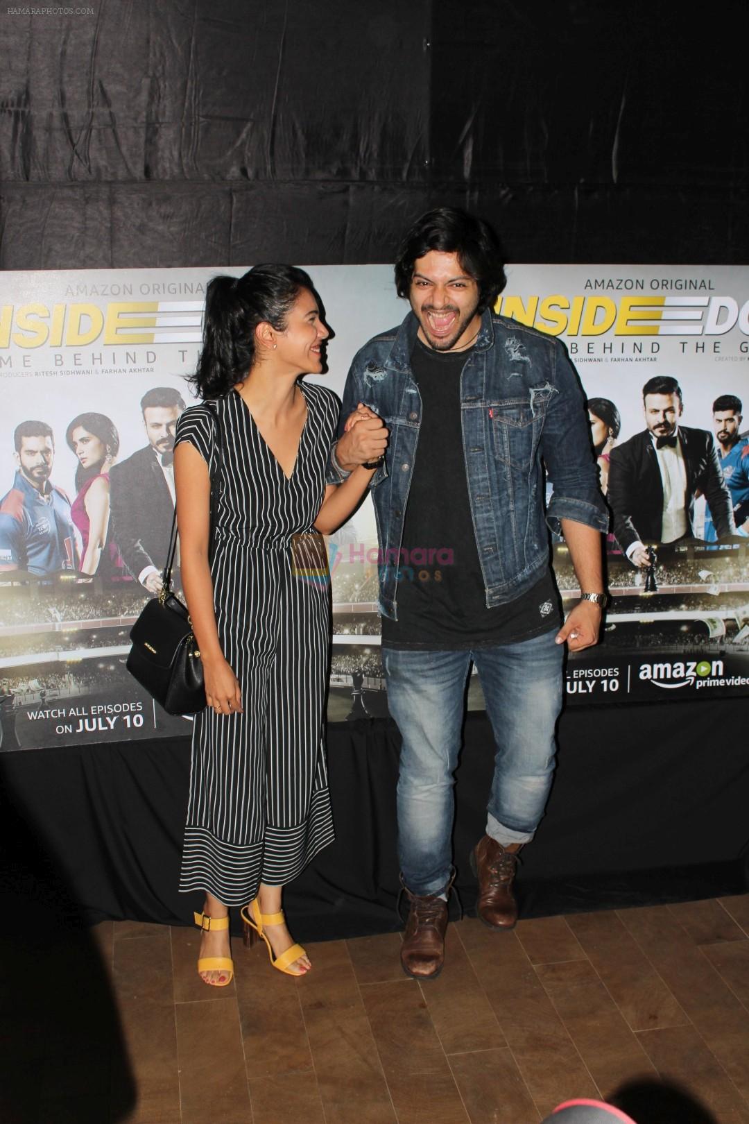 Ali Fazal at the Special Screening Of Web Series Inside Edge on 7th July 2017