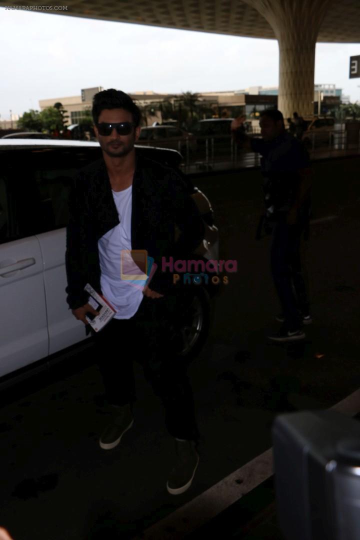Sushant Singh Rajput Spotted At Airport on 11th July 2017