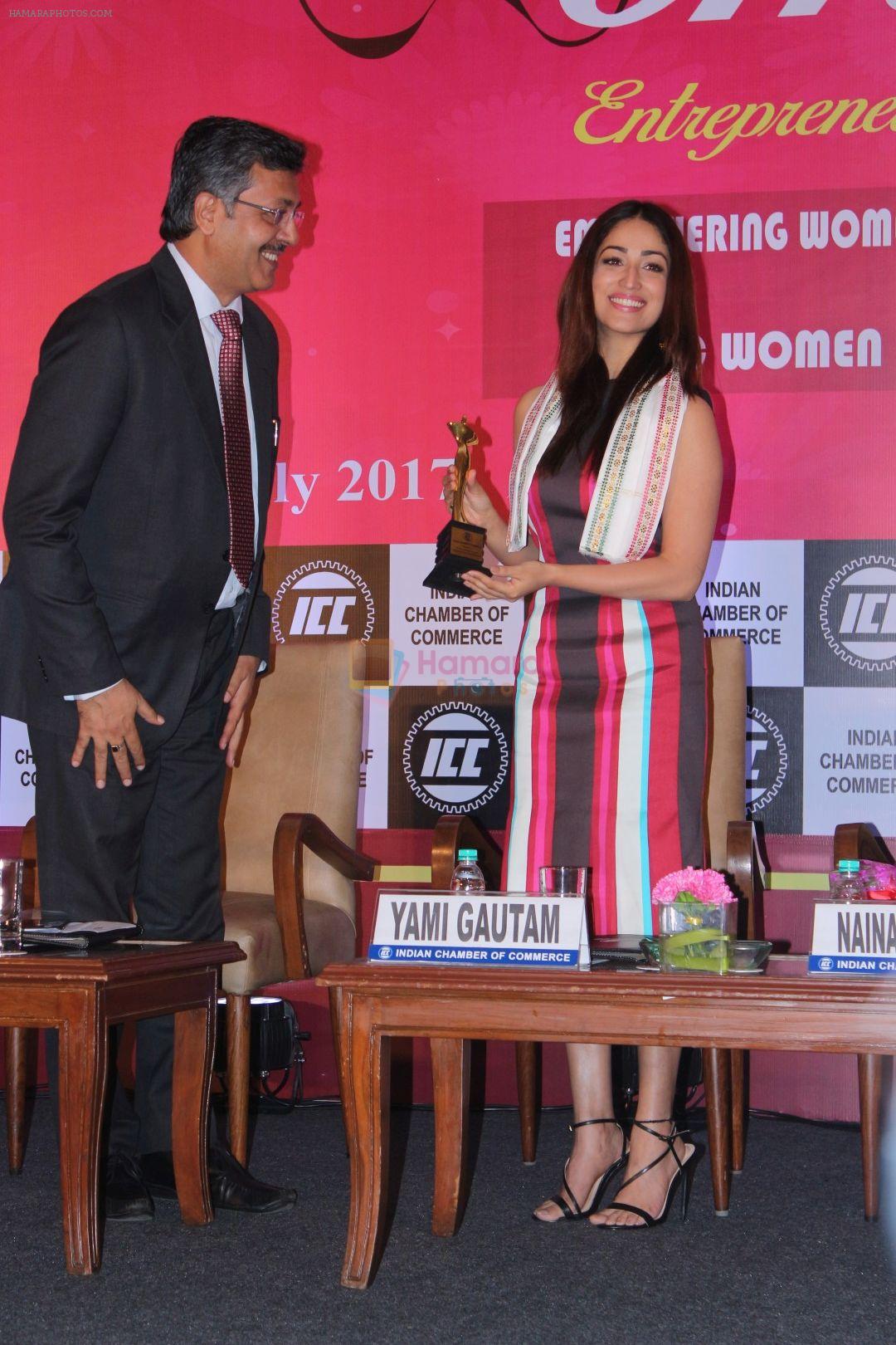 Yami Gautam At ICC Woman Achiever Awards on 12th July 2017