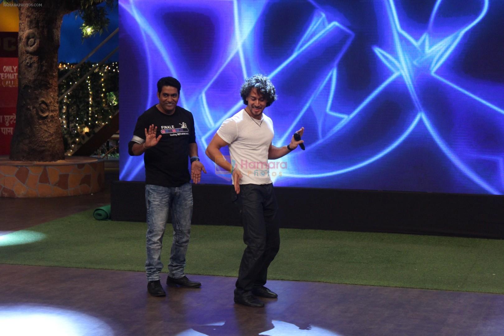 Tiger Shroff, Sabbir Khan at the Launch Of Song Beparwah on the sets of The Kapil Sharma Show on 13th July 2017