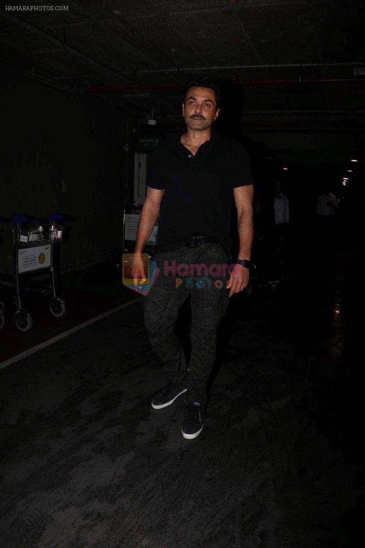 Bobby Deol Spotted At Airport on 15th July 2017