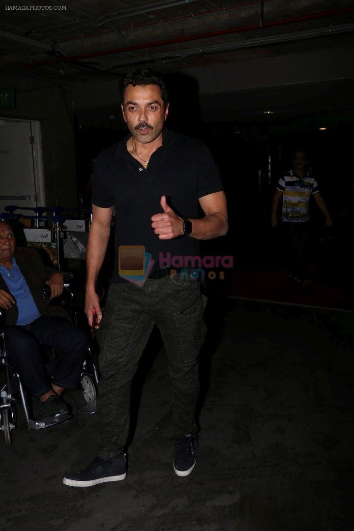 Bobby Deol Spotted At Airport on 15th July 2017