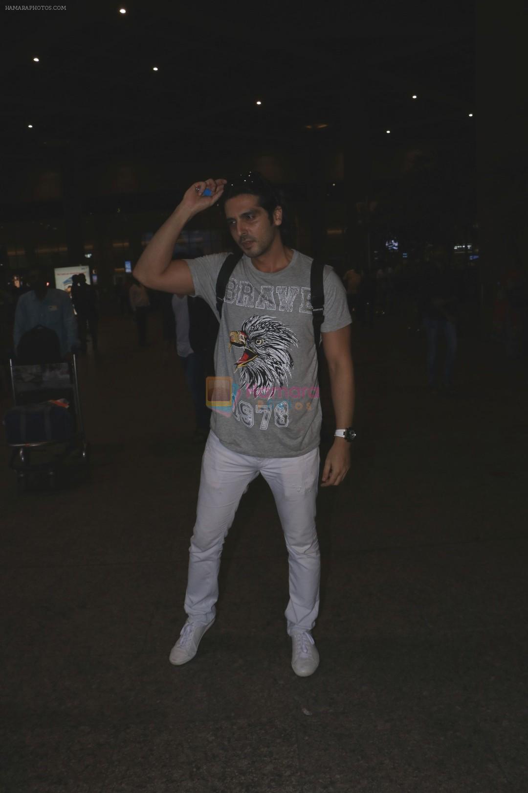 Zayed Khan Spotted At Airport on 18th July 2017