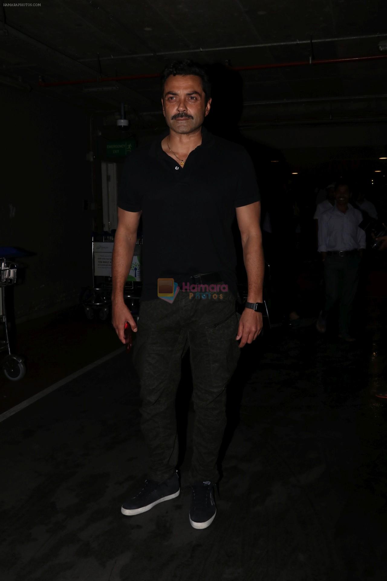 Bobby Deol Spotted At Airport on 18th July 2017