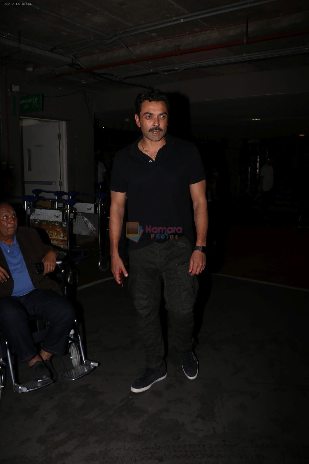 Bobby Deol Spotted At Airport on 18th July 2017
