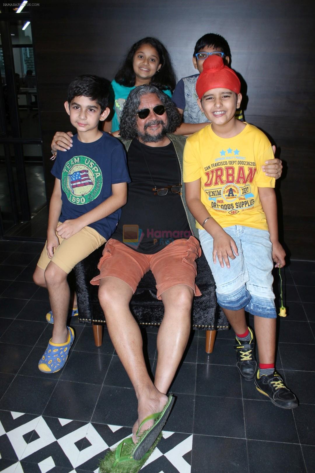 Amole Gupte, Sunny Gill at Sniff Movie Activity on 19th July 2017