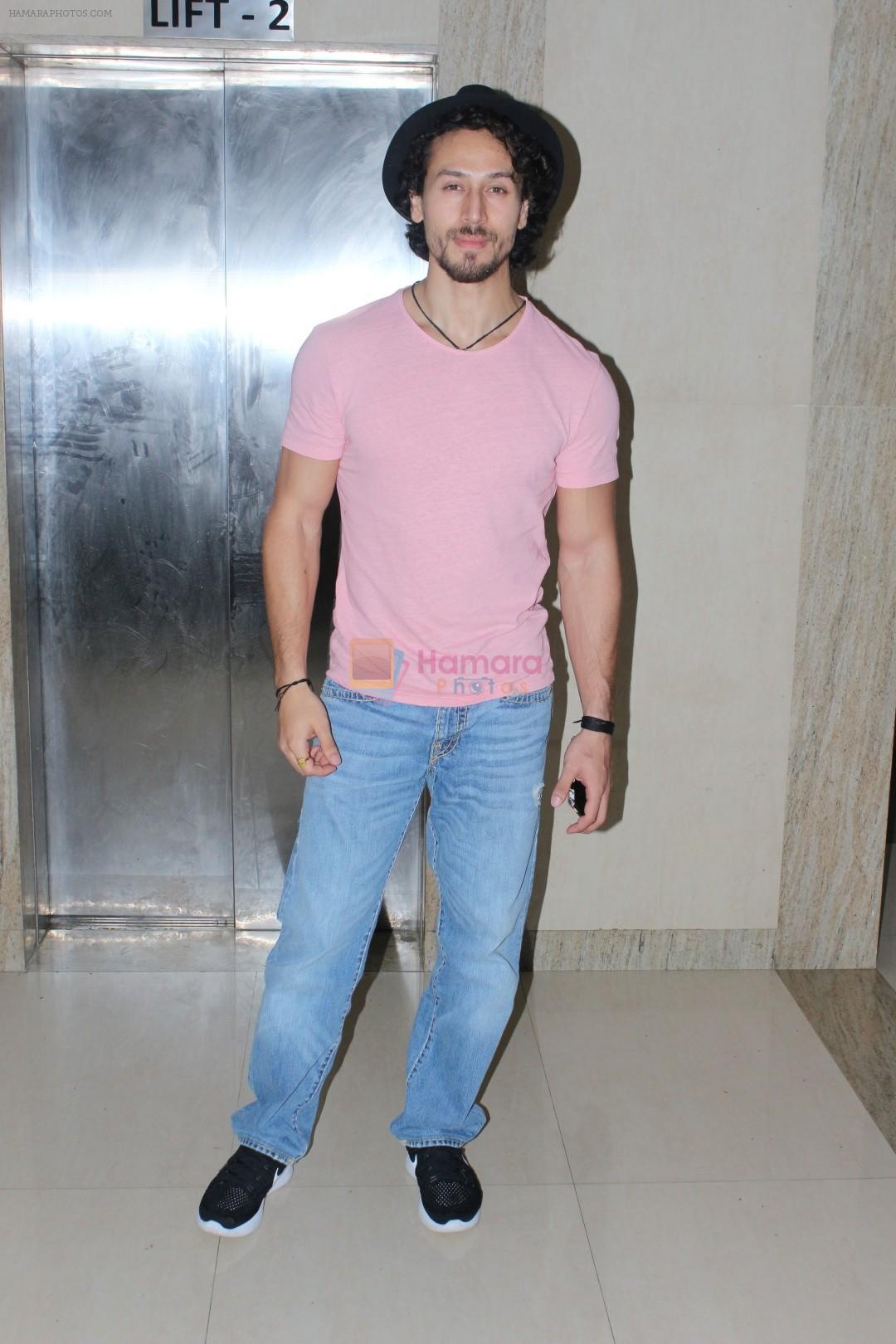 Tiger Shroff at the Special Screening Of Film Munna Michael on 20th July 2017