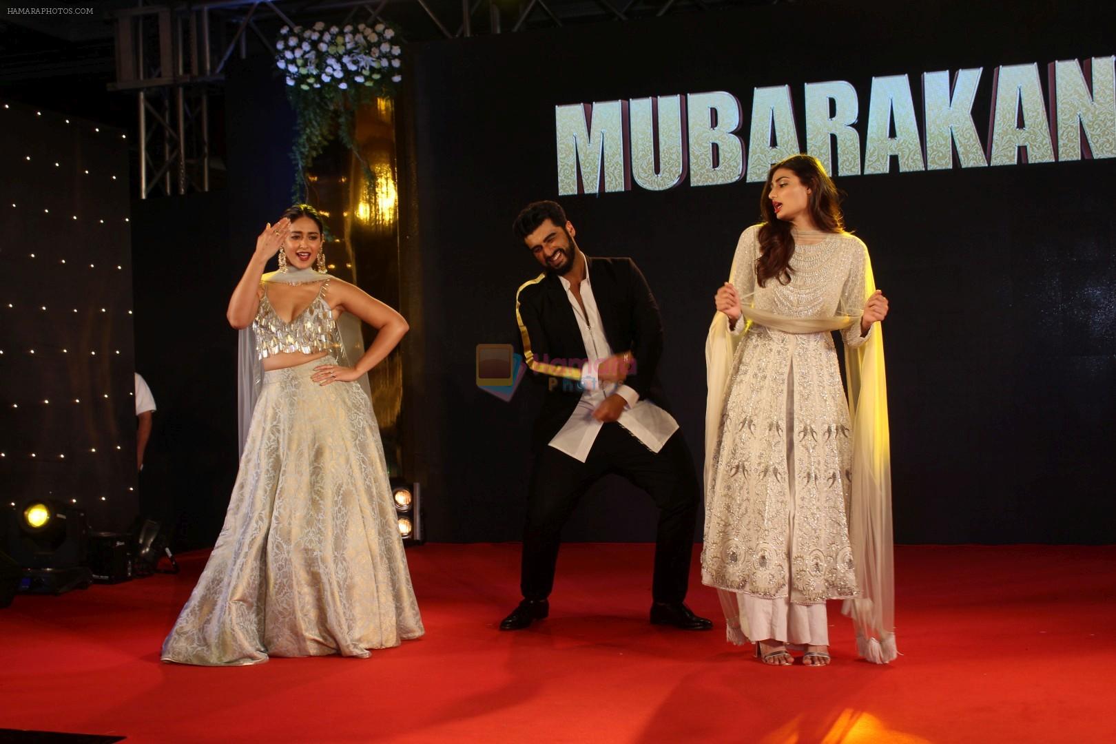 Arjun Kapoor, Ileana D'Cruz, Athiya Shetty at Sangeet Ceremony Of Film Mubarakan on 20th July 2017