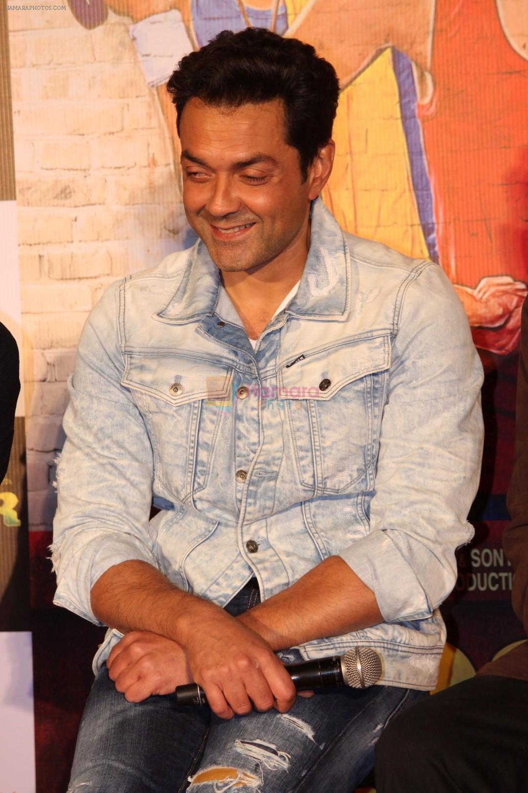 Bobby Deol at the Trailer Launch Of Film Poster Boys on 24th July 2017