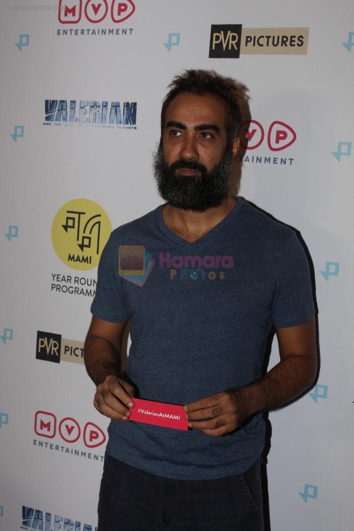 Ranvir Shorey at the Special Screening Of Film Valerian And The City Of A Thousand Planets on 24th July 2017