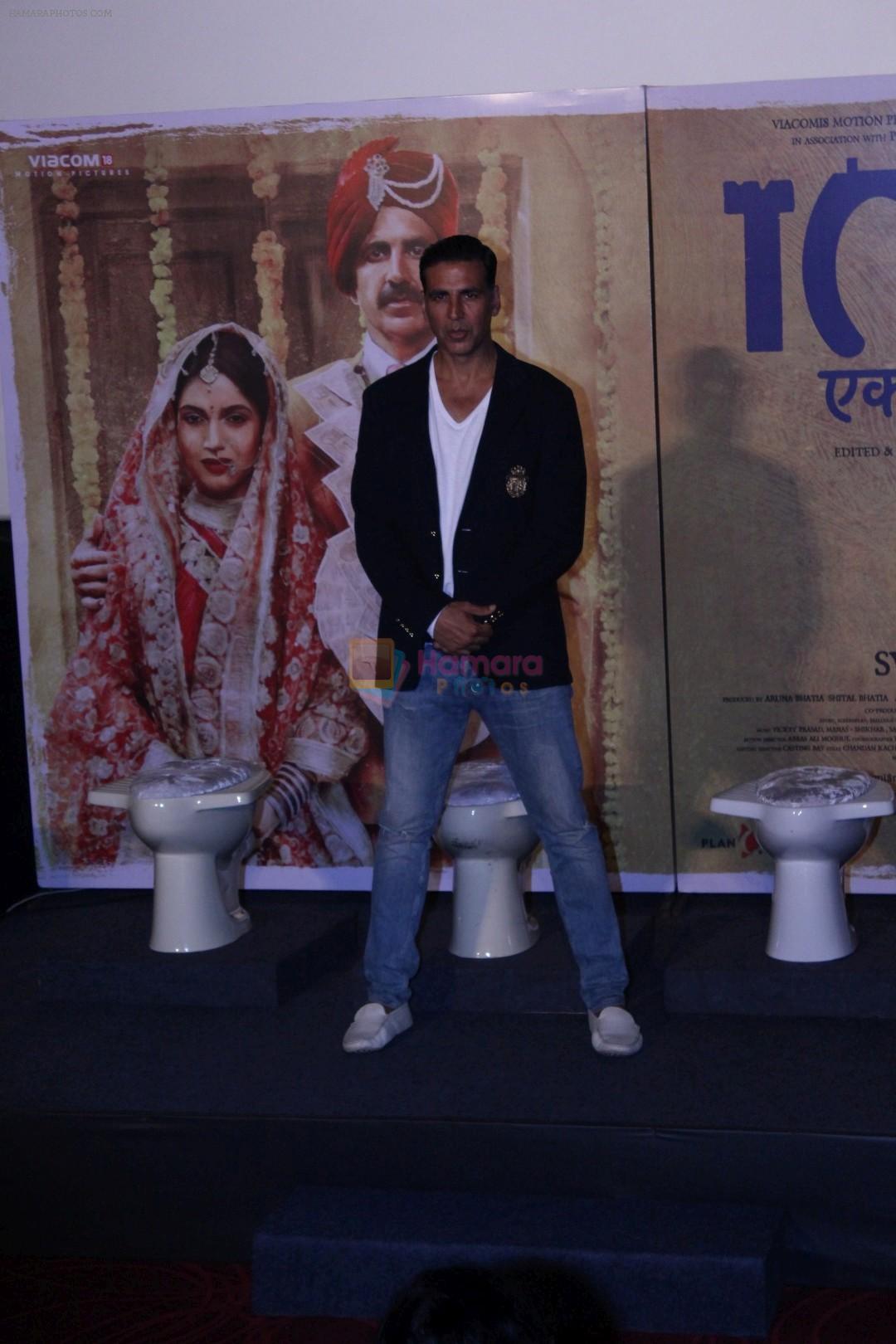 Akshay Kumar at the Media Interaction For Film Toilet-Ek Prem Katha on 27th July 2017