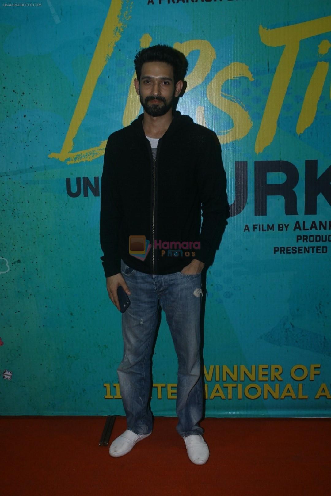 Vikrant Massey at the The Red Carpet along With Success Party Of Film Lipstick Under My Burkha on 28th July 2017