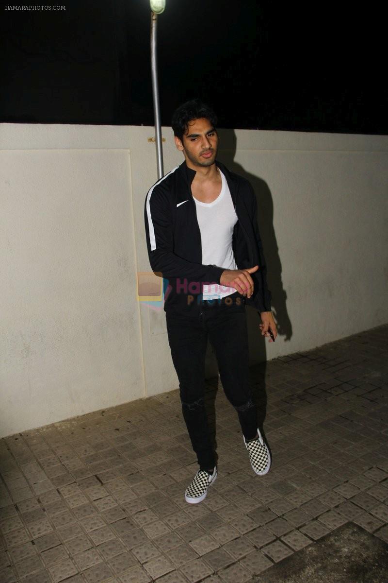 Aahan Shetty at the Special Screening Of Film Mubarakan on 28th July 2017