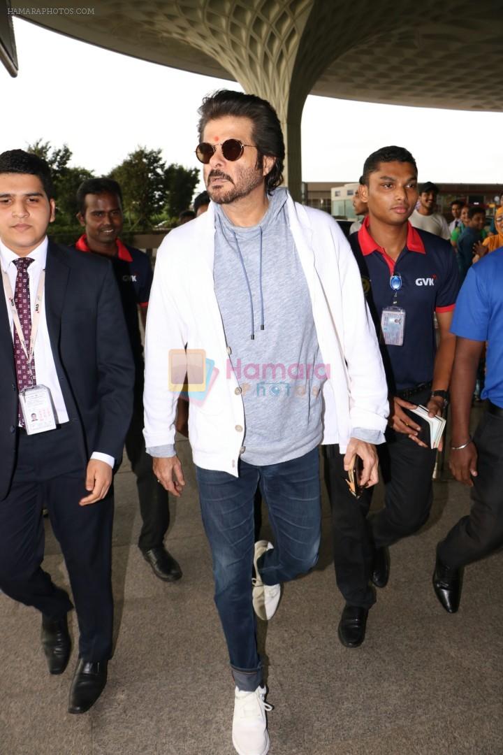 Anil Kapoor with Mubarakan team spotted at airport on 29th July 2017