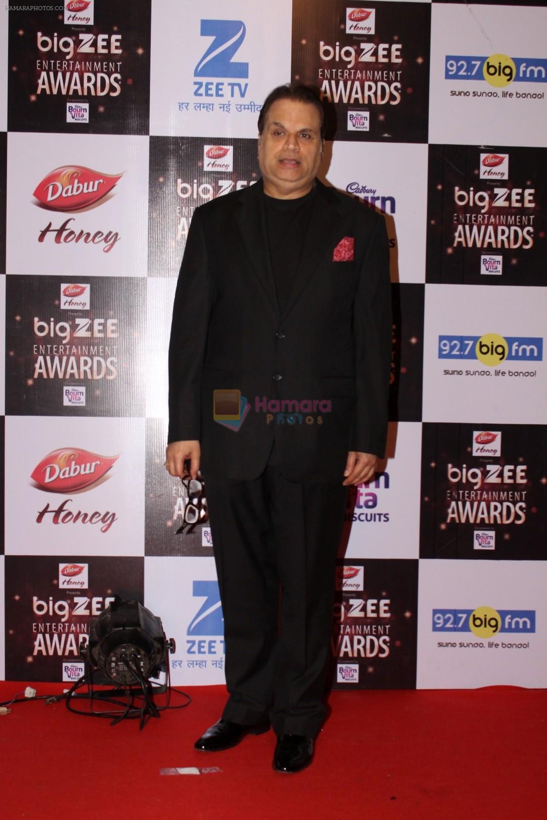 Ramesh Taurani At Red Carpet Of Big Zee Entertainment Awards 2017 on 29th July 2017