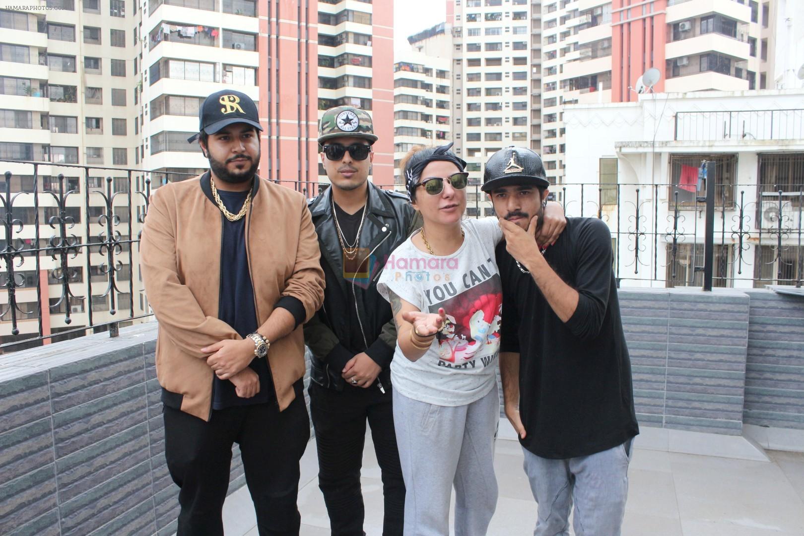Hard Kaur at the launch of Hip Hop & Future Records India Presents Mixtape Vol. 1 on 2nd Aug 2017